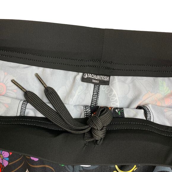 Tachuntfish THF Athletic Shorts Dia De Los Muertos Skull Pattern Men’s S - Picture 5 of 9